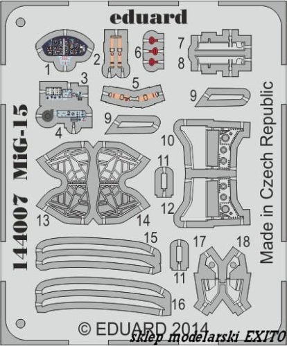 Go to product EDUARD 144007 - 1:144 MiG-15