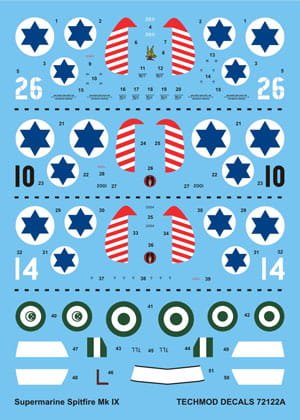 Go to product TECHMOD 72122 - 1:72 Supermarine Spitfire Mk.IX