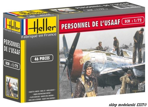 Go to product HELLER 49648 - 1:72 Personnel USAAF