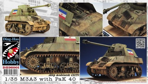 Go to product DING-HAO 96001 - 1:35 M3A3 with PaK 40