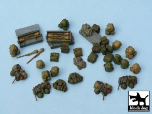 BLACK DOG T48025 - 1:48 German equipment accessories set