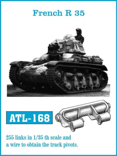 Go to product Friulmodel ATL-168 - 1:35 French R 35 Renault metal tracks
