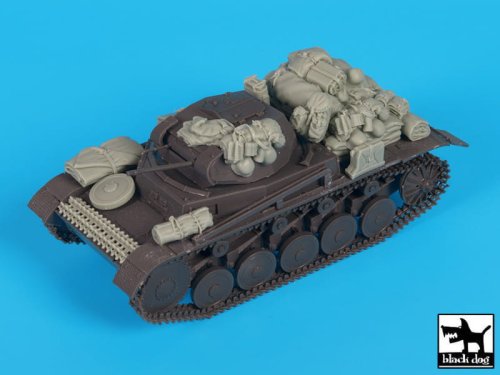 Go to product BLACK DOG T48064 - 1:48 Panzerkampfwagen II A/B/C accessories set
