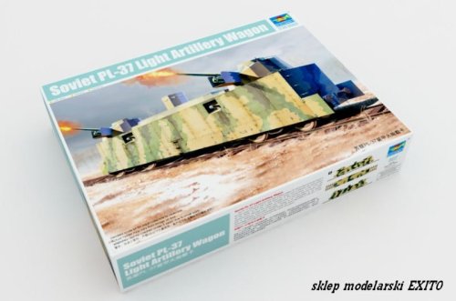 Go to product TRUMPETER 00222 - 1:35 Soviet PL-37 Light Artillery Wagon