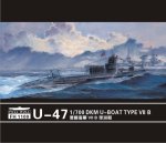 FLYHAWK 1100 - 1:700 U-boat Type VII B DKM U-47 Prien (2pieces)