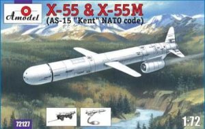 AMODEL 72127 - 1:72 X-55 and X-55M (NATO code AS-15 Kent)