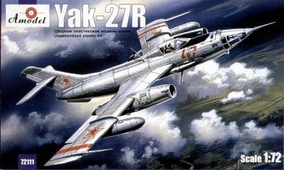 Go to product AMODEL 72111 - 1:72 Yakovlev Yak-27R
