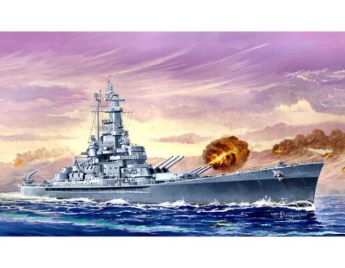 Go to product TRUMPETER 05761 - 1:700 USS Massachusetts (BB-59)