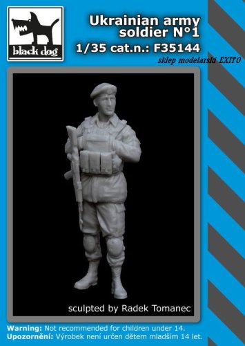 Go to product BLACK DOG F35144 - 1:35 Ukrainian army soldier N°1