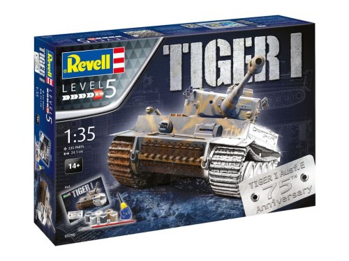 Go to product REVELL 05790 - 1:35 Tiger I Ausf.E 75th Anniversary