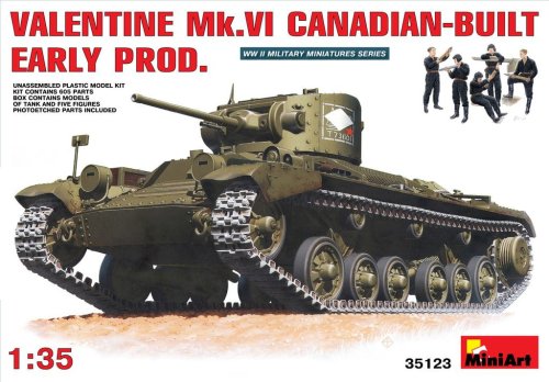 Go to product MINIART 35123 - 1:35 Valentine Mk VI. Canadian