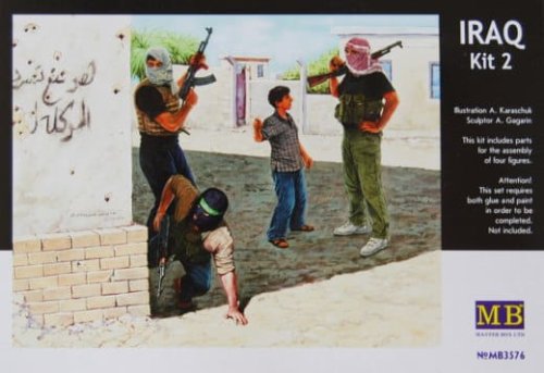 Go to product MASTER BOX 3576 - 1:35 Iraq events 2 Insurgence