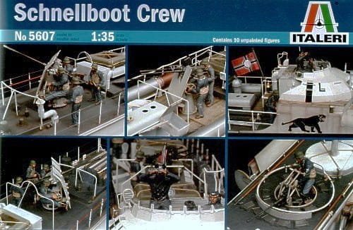 Go to product ITALERI 5607 - 1:35 Schnelboot Crew