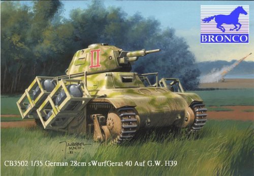 Go to product BRONCO CB 35002 - 1:35 German 28cm sWurfGerat 40 Auf G.W. H38/39