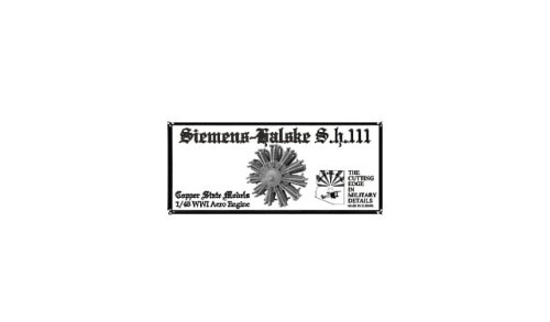 Go to product COPPER STATE MODELS CSM E48015 - 1:48 Siemens-Halske SH.III 160 H.P.
