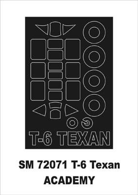 Go to product MONTEX SM72071 - 1:72 T-6 Texan
