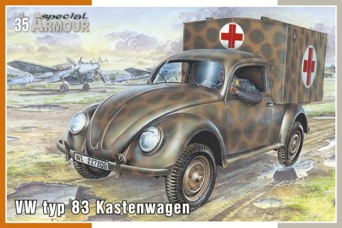 Go to product SPECIAL HOBBY A35005 - 1:35 VW typ 83 Kastenwagen