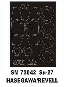 Go to product MONTEX SM72042 - 1:72 Su-27