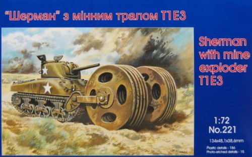 Go to product UNIMODELS 221 - 1:72 M4A1 with T1E3 Mine Exploder