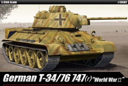 Go to product ACADEMY 13502 - 1:35 German T-34/76 747 (r )