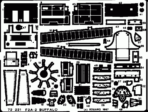 Go to product EDUARD 72221 - 1:72 F2A
