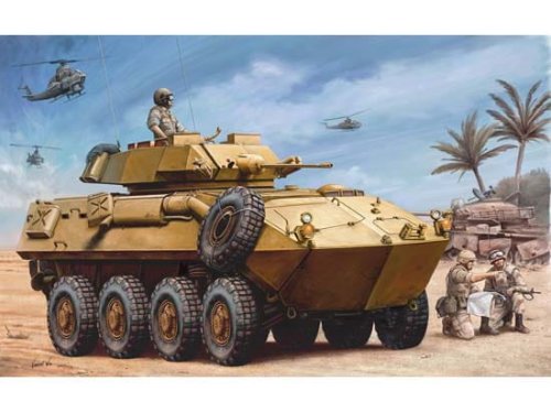 Go to product TRUMPETER 00349 - 1:35 USMC LAV-25 PIRANHA