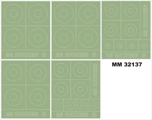 Go to product MONTEX MM32137 - 1:32 RAF Roundels type B
