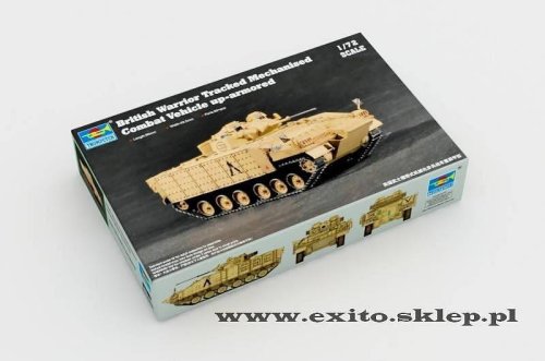 Go to product TRUMPETER 07102 - 1:72 British Warrior Tracked Mechanised Combat Vehicle up-armored