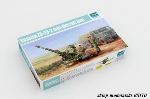 Go to product TRUMPETER 02348 - 1:35 Russian ZU-23-2 Anti-Aircraft Gun