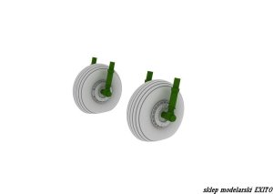 EDUARD 672046 - 1:72 C-47 wheels