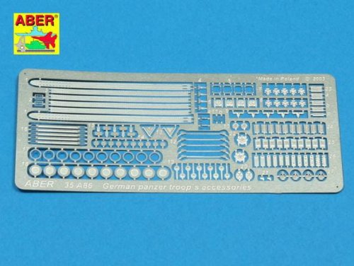 Go to product ABER 35A086 - 1:35 German panzer troops accessories