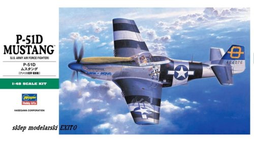Go to product HASEGAWA JT30 - 1:48 51D Mustang