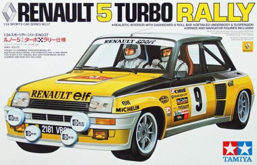 Go to product TAMIYA 24027 - 1:24 Renault 5 Turbo Rally