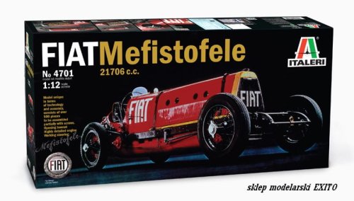 Go to product ITALERI 4701 - 1:12 FIAT Mefistofele 21706 c.c.