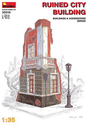 Go to product MINIART 35519 - 1:35 Ruined City Building