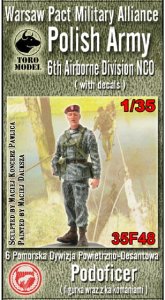 TORO MODEL 35F48 - 1:35 Warsaw Pact Military Alliance - Polish Army 6th Airborne Division NCO