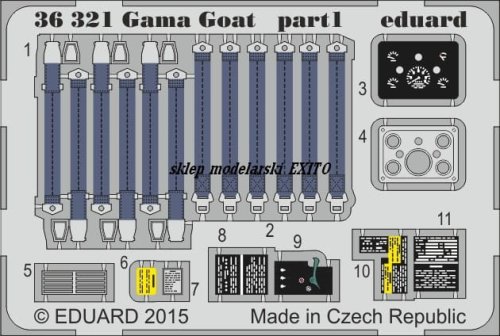 Go to product EDUARD 36321 - 1:35 Gama Goat