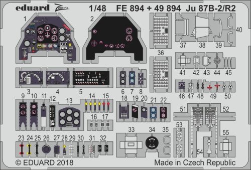 Go to product EDUARD FE894 - 1:48 Ju 87B-2/R2