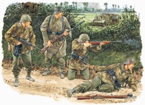 DRAGON 6155 - 1:35 Kampfgruppe Von Luch, Normandy 1944
