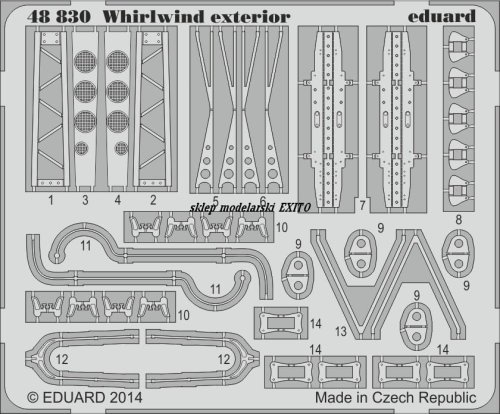 Go to product Eduard 48830 - 1:48 Whirlwind exterior