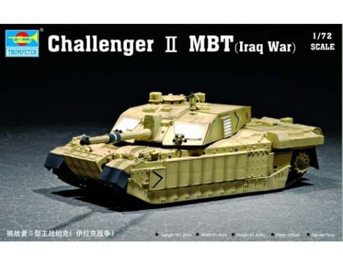 Go to product TRUMPETER 07215 - 1:72 Challenger II MBT Iraq War