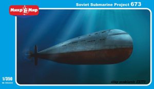 MIKROMIR 350023 - 1:350 Soviet Submarine Project 673