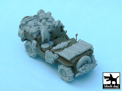 Go to product BLACK DOG T48032 - 1:48 US Jeep accessories set