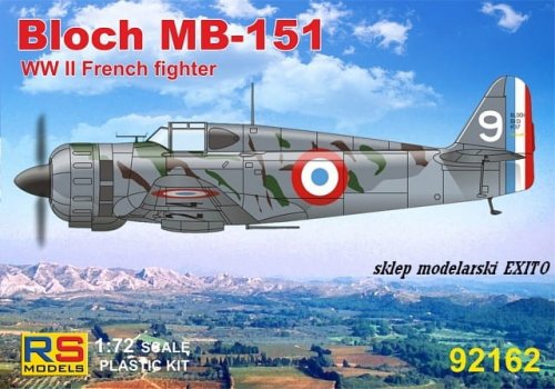 Go to product RS MODELS 92162 - 1:72 Bloch MB-151