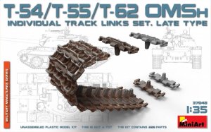 MINIART 37048 - 1:35 T-54 / T-55 / T-62 OMSh Late type track links set