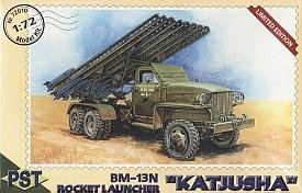 Go to product PST 72010 - 1:72 BM-13N Rocket Launcher Katjusha mod.1943