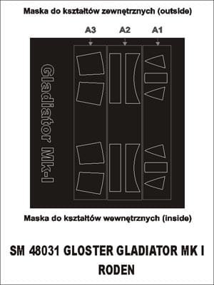 Go to product MONTEX SM48031 - 1:48 Gloster Gladiator Mk.I