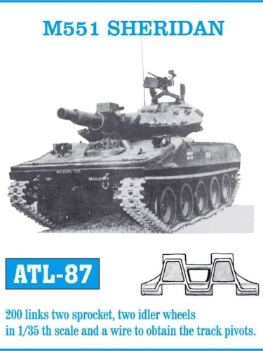 Go to product Friulmodel ATL-087 - 1:35 M551 Sheridan metal tracks
