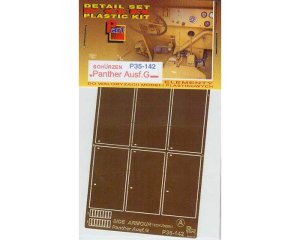 PART P35142 - 1:35 Panther Ausf.G schurzen