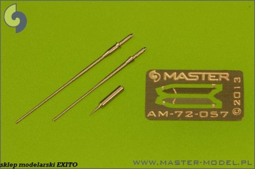 Go to product MASTER AM-72-057 - 1:72 SAAB JAS-39 Gripen Pitot tubes and AoA probe